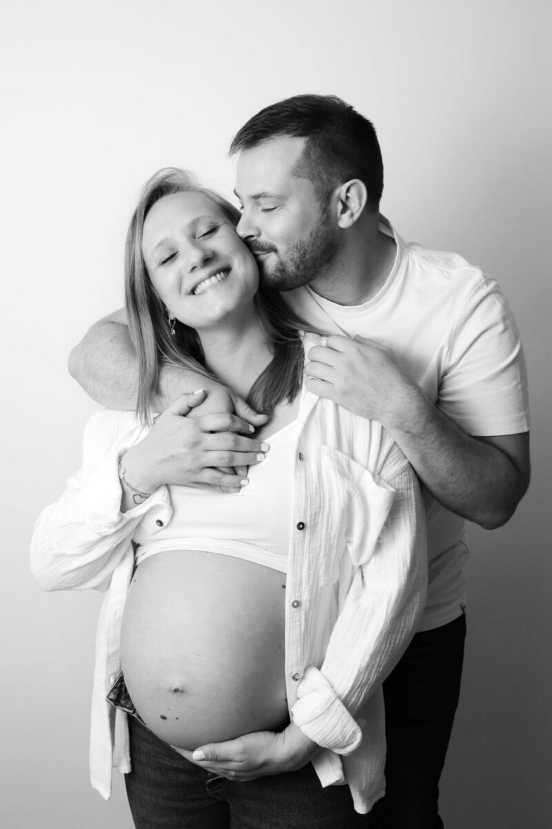 Couple Grossesse studio photo 78